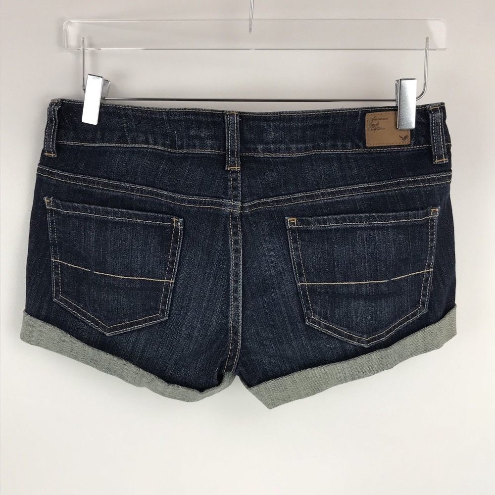 American Eagle Outfitters Jean Shorts Stretch Cuff - Picture 2 of 6